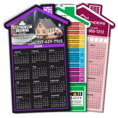 3.75x6.12 House Shape Magnet 20 mil Indoor