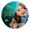 5 Inch Circle Indoor Magnets - 20 Mil