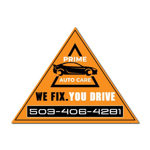 3x2.25 Triangle Shaped Business Card Outdoor Magnets - 30 Mil