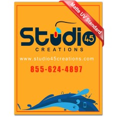 5x6 Square Corners Outdoor Magnets - 40 Mil