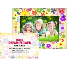 Custom 6x8 Picture Frame Square Corner Magnets 40 Mil