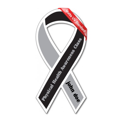 Magnet- 3.8x8 Awareness Ribbon - 40 Mil Outdoor Use