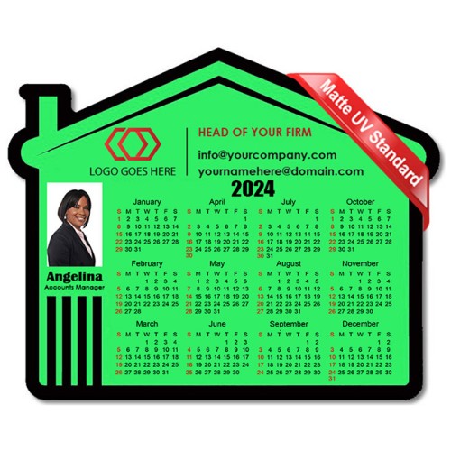 Magnet- 4.25x3.5 House - 40 Mil Outdoor Use