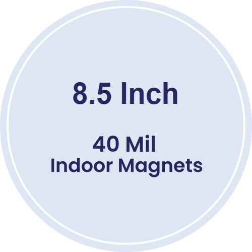 Magnet - 8.5 Inch Diameter Circle - 40 Mil