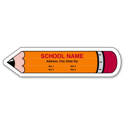 Magnet - Pencil Shape (4x1) - 40 Mil