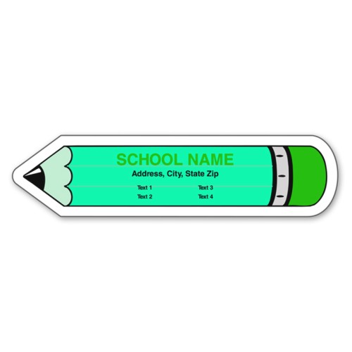Magnet - Pencil Shape (4x1) - 40 Mil - Outdoor Safe