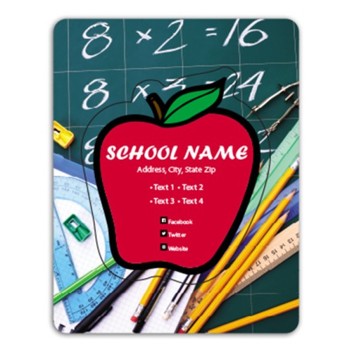 Magnet - Picture Frame Apple Punch (3.5x4.5) - 40 Mil