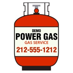 Magnet - Propane Bottle/Tank (2.25x3.31) - 40 Mil - Outdoor Safe