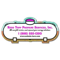 Magnet - Propane Tank Shape (5x2.25) - 40 Mil
