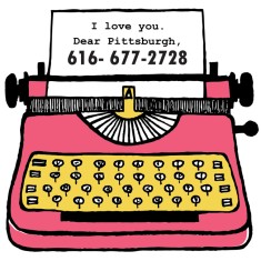 2.44x2.35 Typewriter Shaped Magnets - 20 Mil