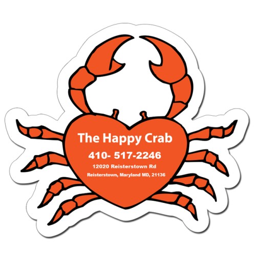 3x2.63 Crab Shaped Magnets - 20 Mil