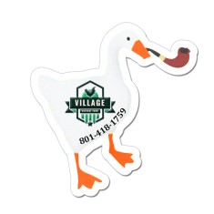 3.02x2.9 Duck Shaped Magnets - 20 Mil