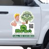 20x20 Sq Inch Custom Die Cut Magnetic Signs