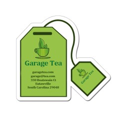 2.82x3.12 Tag Shaped Magnets - 20 Mil