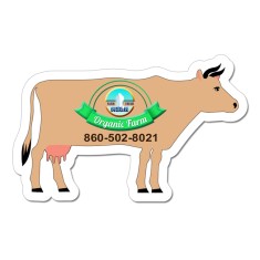 2.07x3.28 Cow Shaped Magnets - 20 Mil