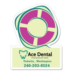 4.26x3.36 Healthcare Shaped Magnets - 20 Mil