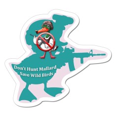 3.29x3.58 Duck Shaped Magnets 20 Mil