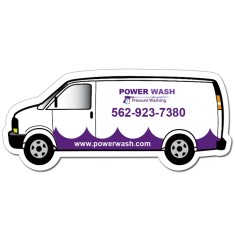 1.6x3.9 Van Shaped Magnets - 20 Mil