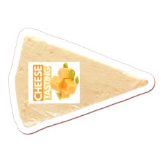 3X3 Cheese Shaped Magnets 20 Mil