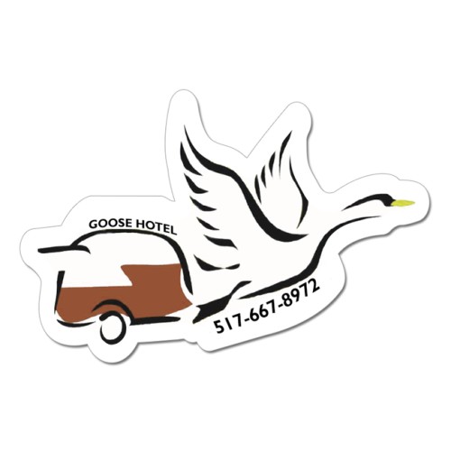2x3 Swan Shaped Magnets - 20 Mil