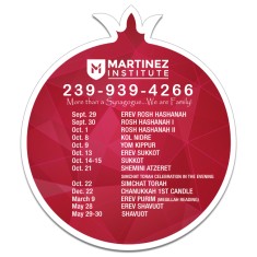 4.81x4.22 Fruit Shaped Magnets - 20 Mil