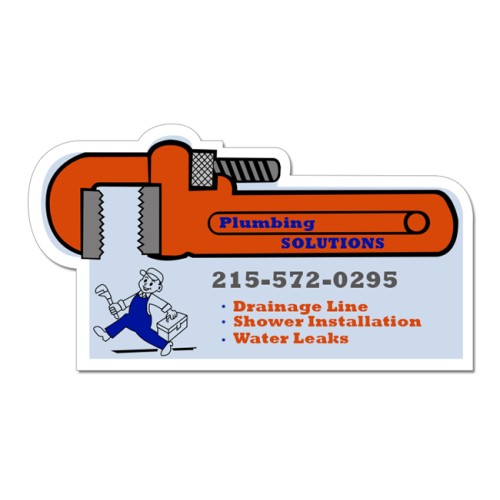 2.7x4.9 Wrench Shaped Magnets 20 Mil