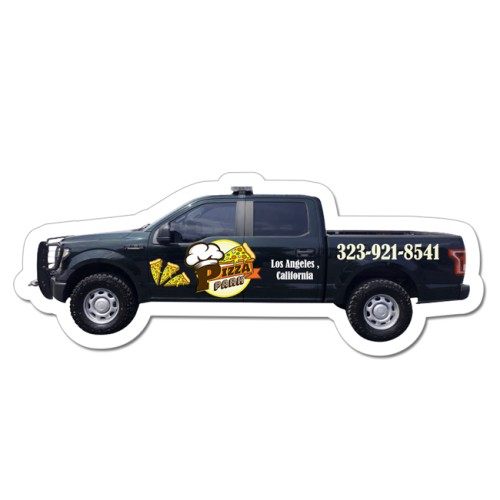 1.67x4.27 Car Shaped Magnets - 20 Mil