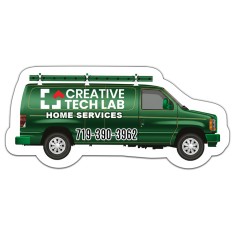 4.44x2.02 Van Shaped Magnets - 40 Mil