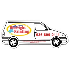 4.5x1.87 Van Shaped Magnets - 20 Mil