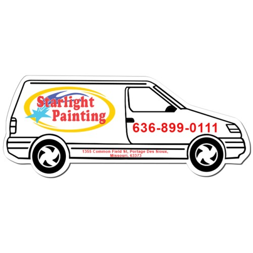 4.5x1.87 Van Shaped Magnets - 20 Mil