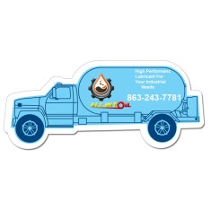 2.05x4.63 Gas Tanker Shaped Magnets - 20 Mil