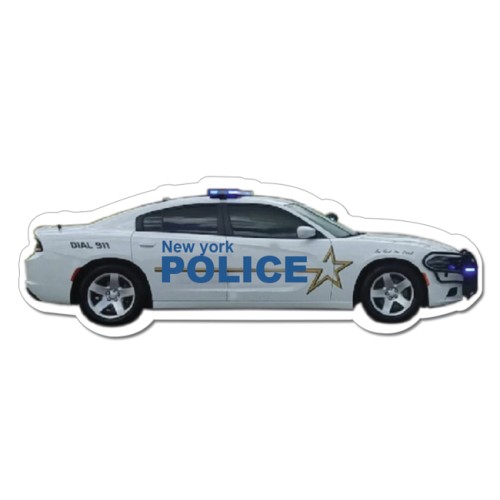 4.7x1.61 Car Shaped Magnets - 20 Mil