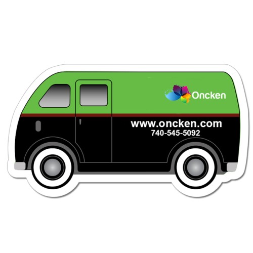 2.22x4.02 Van Shaped Magnets - 20 Mil