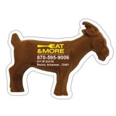 3x4 Goat Shaped Magnets - 20 Mil