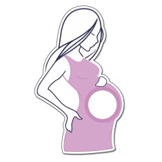 5.5x7.5 HealthCare Shaped Magnets - 20 Mil