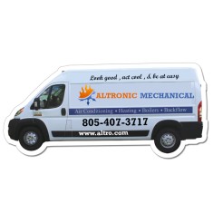 2.69x5.75 Van Shaped Magnets - 20 Mil