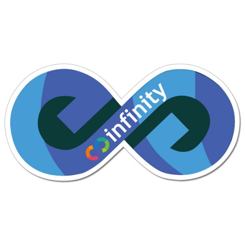 5.76x2.87 Infinity Shape Magnets - 20 Mil