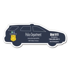 2.51x6.36 Car Shaped Magnets - 20 Mil