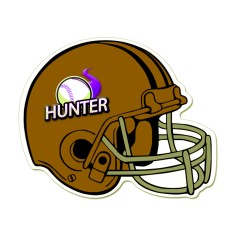 5.78x7.1 Helmet Shaped Magnets 20 Mil