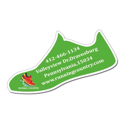 7.89x4.55 Shoe Shaped Magnets - 20 Mil