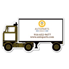 4.68x8.38 Truck Shaped Magnets - 20 Mil