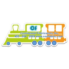 3.16x8.72 Train Shaped Magnets - 20 Mil