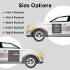 14x14 Sq Inch Custom Die Cut Magnetic Signs
