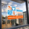 12"x18" Static Window Clings