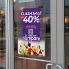 18"x24" Static Window Clings