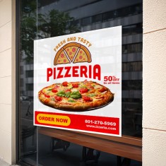 24"x24" Static Window Clings