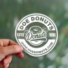5 Inch Circle Static Window Clings