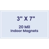 3x7 Square Corners Indoor Magnets - 20 Mil