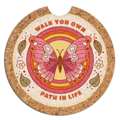 2.625 Inch Full Color Car Cork Coasters