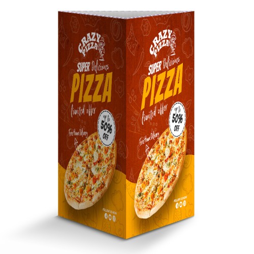 6x4 Full Color Table Tents - 3 Sided